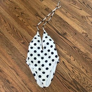 NWOT BAR III one piece halter swimsuit XL